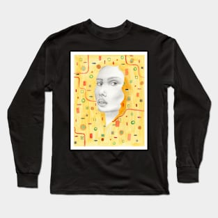 Lady in Gold Long Sleeve T-Shirt